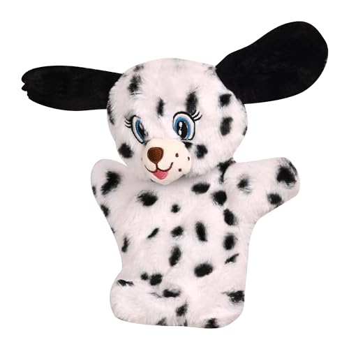 Image of Besties Dog Hand Puppets for Kids - Soft Hand Puppets for Kids, Story Telling Puppet for Kids, Hand Puppet Toy, Plush Animals Hand Puppet Toys, Fun Play Learning Toys - Multicolor (Dog)