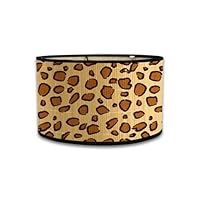 Morbuy Abat-Jour Lampe Plafond En Bambou, Imprimé Animaux Forestiers Nature, Forme Tambour Pliable Abat-Jour Pour Lampe De Chevet Lampe De Table Lampadaire Salle à Manger Cuisine (Jungle