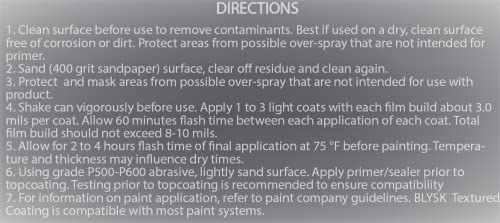 Heavy Textured Coating U255, Black Paintable Chip Guard 16 oz 1-Pack - Image 4