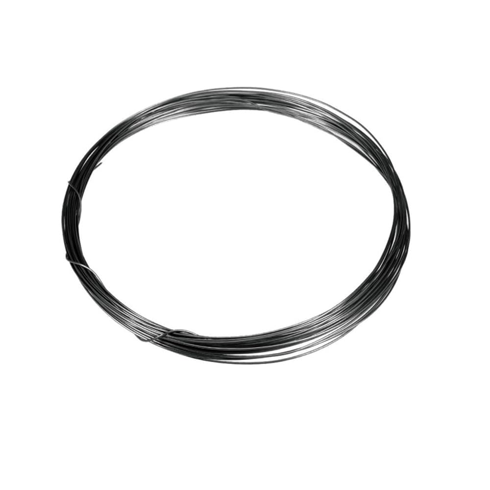 Fil de tungstène à 99 % de haute pureté, diamètre de 0,2 mm, fil de tungstène métallique, fil d'électrode de chauffage électrique, convient pour la fabrication de machines (2 m)
