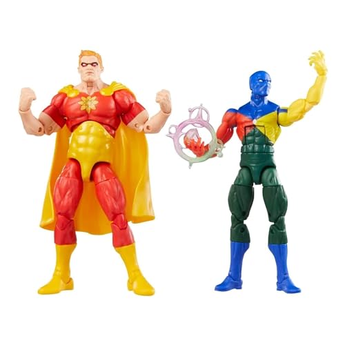 Marvel Squadron Supreme Legends Pack of 2 Marvel's Hyperion & Marvel's Doctor Spectrum 6-inch Action Figures by Marvel - Used condition - US$21.96