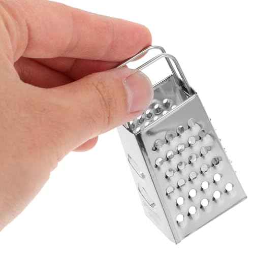 Rallador de Queso de Acero Inoxidable 4 Lados Manual miniatura 4