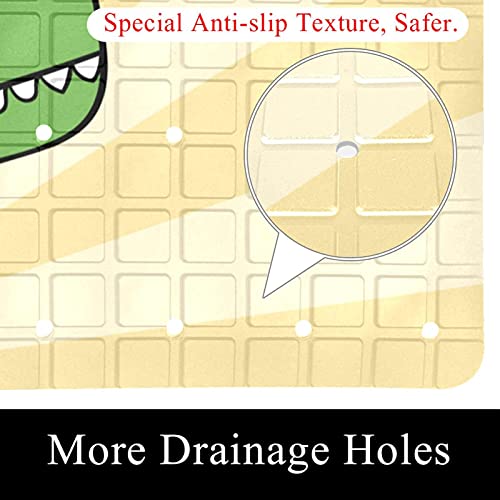 Tapis de bain pour s'asseoir de qualité supérieure avec ventouses - 3