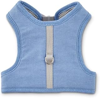 Bond & Co. Chambray Cat Harness & Leash Set