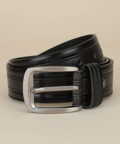 Image of GIL Original Leather Belt for Jeans casual|office wear|branded|black|brown|tan color branded for men Casual Genuine Leather Belt For Men's And Boy's