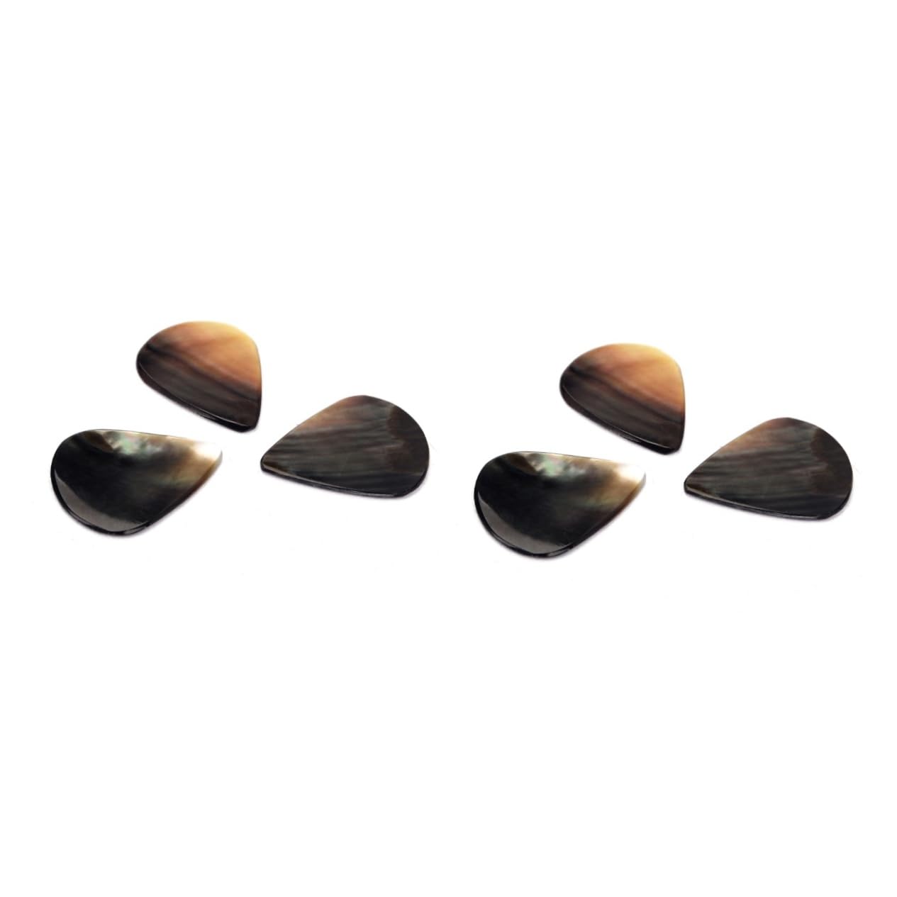 Abaodam 6 Púas De Concha Púas De Guitarra Geniales Para Tonos De Guitarra De Concha Real Ukelele Bajo De De Gel De Pulgar Para Partes De