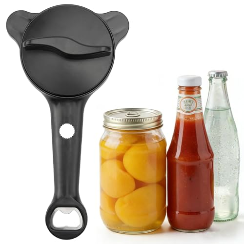 Image of Multi-Functional Retractable Jar & Bottle Opener, Can Openers Jar Lid Gripper, Kitchen Gadget