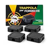 Topolenashop 4 Trappole Adesive per Formiche – Trappole Non Tossiche per Insetti Striscianti, Sistema Adesivo per Casa, Cucina, Bagno, Garage e Ambienti Domestici | 7018881