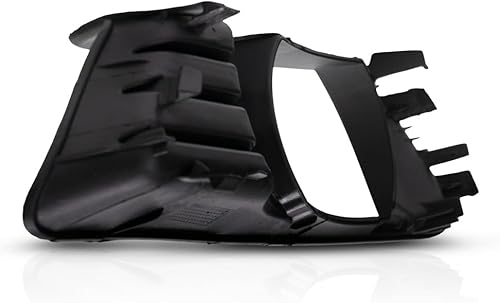 Miniatura 6 de CarLights360 Para Toyota Camry antiniebla 2007 2008 2009 lado del pasajero carcasa negra - Reemplazo para TO2599101  52127-06040, 52127-33040