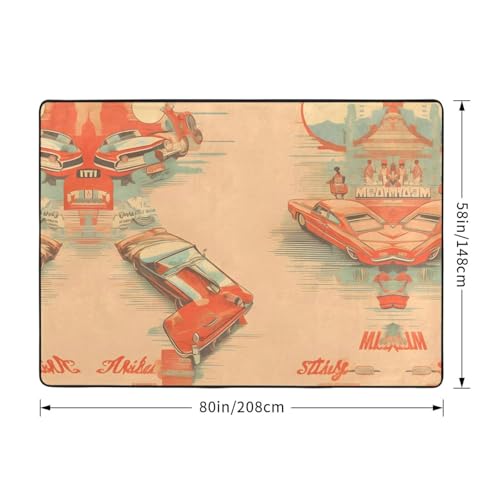 Tapis voiture poster grand tapis flanelle salon et salle d'étude
