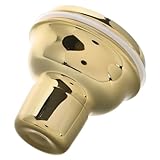 Gatuida Edelstahl Shaker Deckel für Cocktail und Milchtee Shaker Langlebiger Praktischer Metall Deckel Vielseitig Einsetzbar für Saft und Trinkbecher Ersatzkappe in Gold ohne Streifen