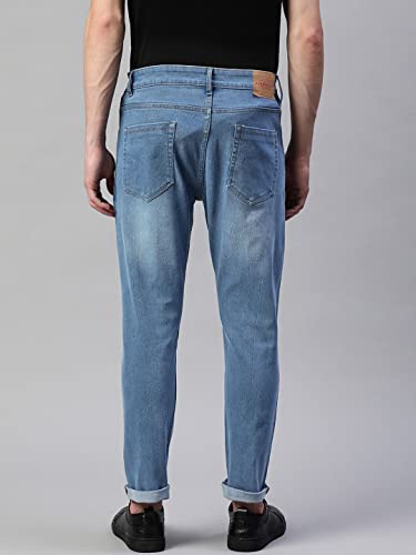 Image of Hubberholme Men's Stretchable Slim Fit Jeans - Casual Cotton Jeans for Men