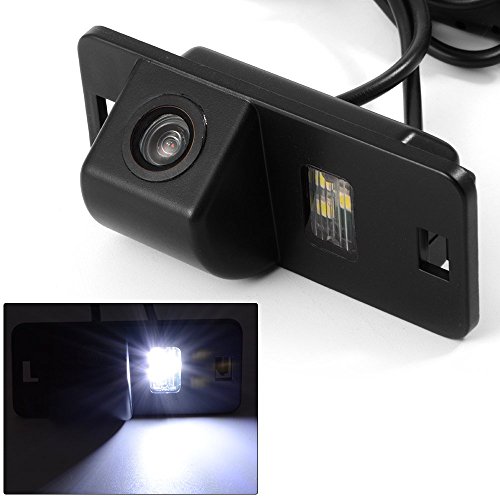 Misayaee Rear View Back Up Reverse Parking Camera In License Plate Lighting Night Version (Ntsc) For Mini Cooper R50 R52 R53 / X3 X5 X6 E53 E70 E71 E72 E83 X1 E84 #TOP8