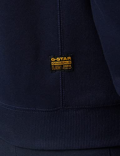 G-STAR RAW Sweat à Capuche Premium Core Zip Thru Homme ,Bleu (sartho blue D16122-C235-6067), XL - Image 6