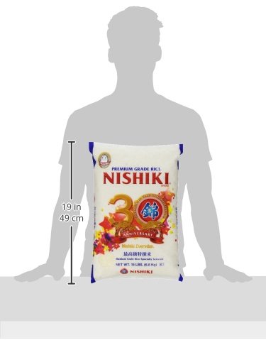 Nishiki Premium Rice, Medium Grain, 15-Pound Bag - Thumbnail 4