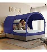 Amazon｜Leedor ベッドテント190x99cm 室内一人テント ワンタッチ