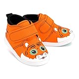 ikiki Squeaky Shoes for Toddlers with On/Off Squeaker Switch, Jeera Swiftpaw, 4 Toddler