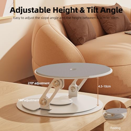 Support de projecteur rotable 360 degrés réglable avec vis 6.35mm