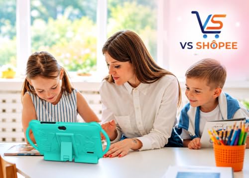 Image of VS SHOPEE 7 Inch Kids Tablet Android 12, 4GB RAM 32GB ROM