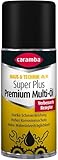 Caramba Super Plus Premium Multi Öl, Rostlöser, Schmiermittel, Kontaktspray und Reiniger, Verschleiß- und Korrosionsschutz, Mono-Sprühkopf, 100 ml