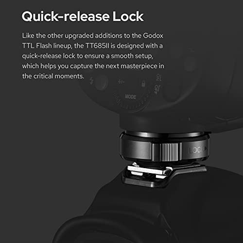 Ficha técnica GODOX TT685II-C E-TTL Speedlite Sistema inalámbrico X de Alta Velocidad 24 G Compatible con Canon Blitz 1100D 1000D 7D 6D 60D 50D 600D 500D - Fernando Cortés Ficha técnica GODOX TT685II-C E-TTL Speedlite Sistema inalámbrico X de Alta Velocidad 24 G Compatible con Canon Blitz 1100D 1000D 7D 6D 60D 50D 600D 500D - Fernando Cortés