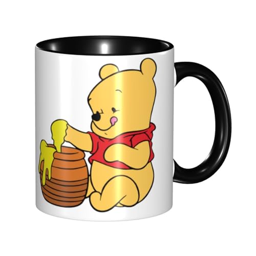 くまのプーさん マグカップ 330ml ティーカップ コーヒーカップ カップ セラミック Mug Cup 軽量 直接ドリップ おしゃれ かわいい 電子レンジ対応 グッズ オフィス 家用 プレゼント