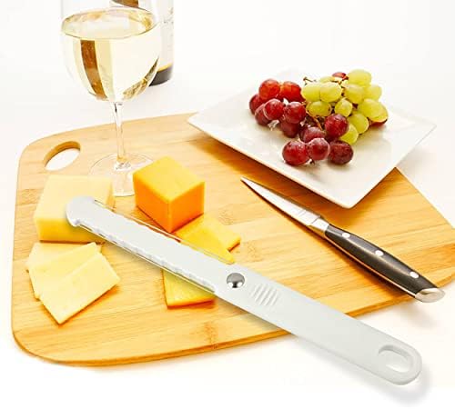 IRYNA 2 Pack Cheese Slicers Kitchen Gadgets Plastic Wired Cheese Cutter Multifunctional Butter Curler Tool Cheese Slicers for Block Cheese