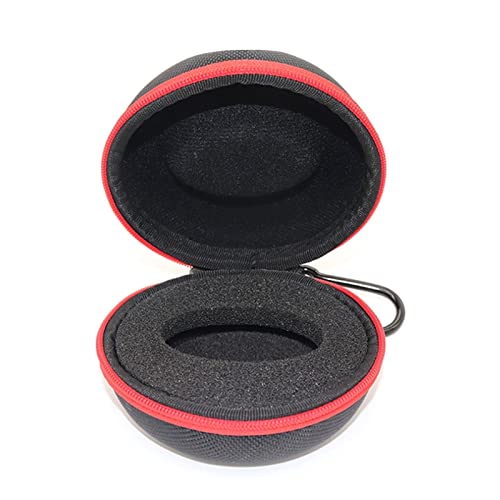 CAINV Boîte de rangement portable avec étui voyage for montre unique | Résistant aux chocs et for les montres-bracelets montres intelligentes jusqu'à 50 mm Grande capacité(Rot)
