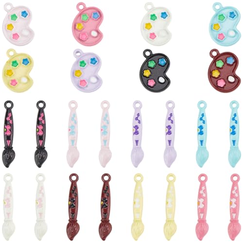 Pendentifs pour création bijoux émaillés avec 16 styles différents