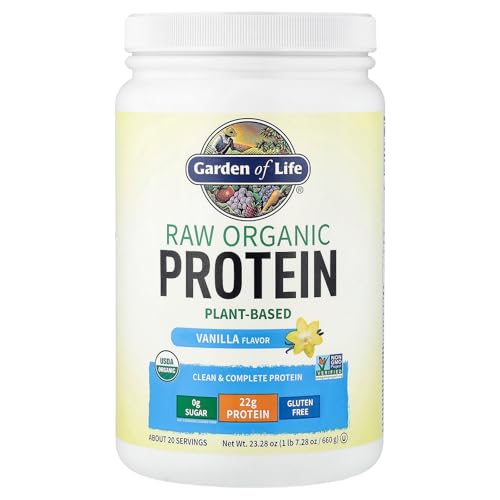 image for Garden of Life Protein Powder, Vegan Protein Powder, BCAA, Probiotics 
