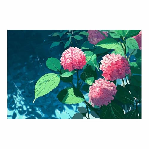 Tableau toile florale moderne de qualité supérieure verte 80x120