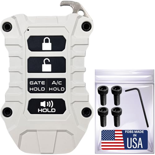 Coque de clé pour Tundra et Tacoma | Étui blanc Toyota fabriqué aux USA