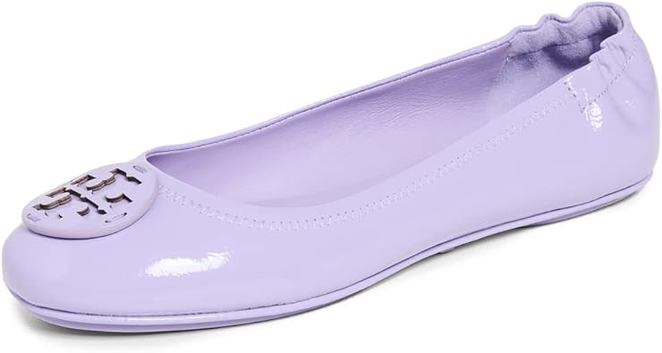 トリーバーチ TORY BURCH バレエシューズ ミニートラベル ロゴ レザー TORY BURCH（トリーバーチ） フラットパンプス MINNIE TRAVEL BALLET