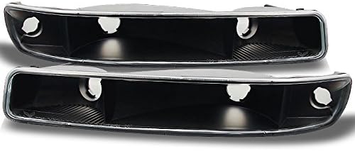 AKKON - For GMC Sierra Yukon Front Bumper Signal Lights Parking Lamps Chrome