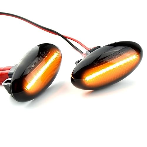 Clignotant latéral dynamique séquentiel pour Peugeot 206 307 Partner