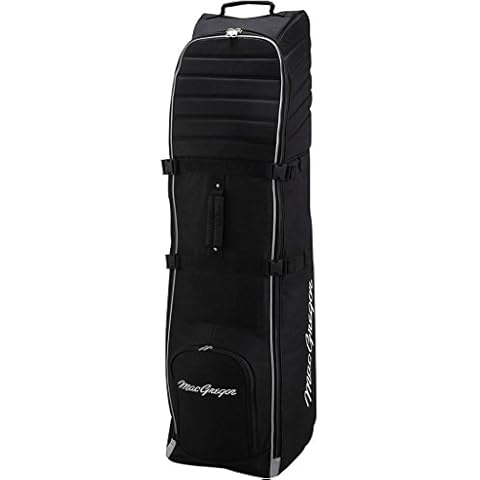 MacGregor Golf MACTC004 VIP II Premium Golf Club Bag Travel Cover, Black Cover