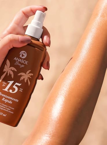 Óleo Bronzeador Spray FPS 15 125ml - Anasol