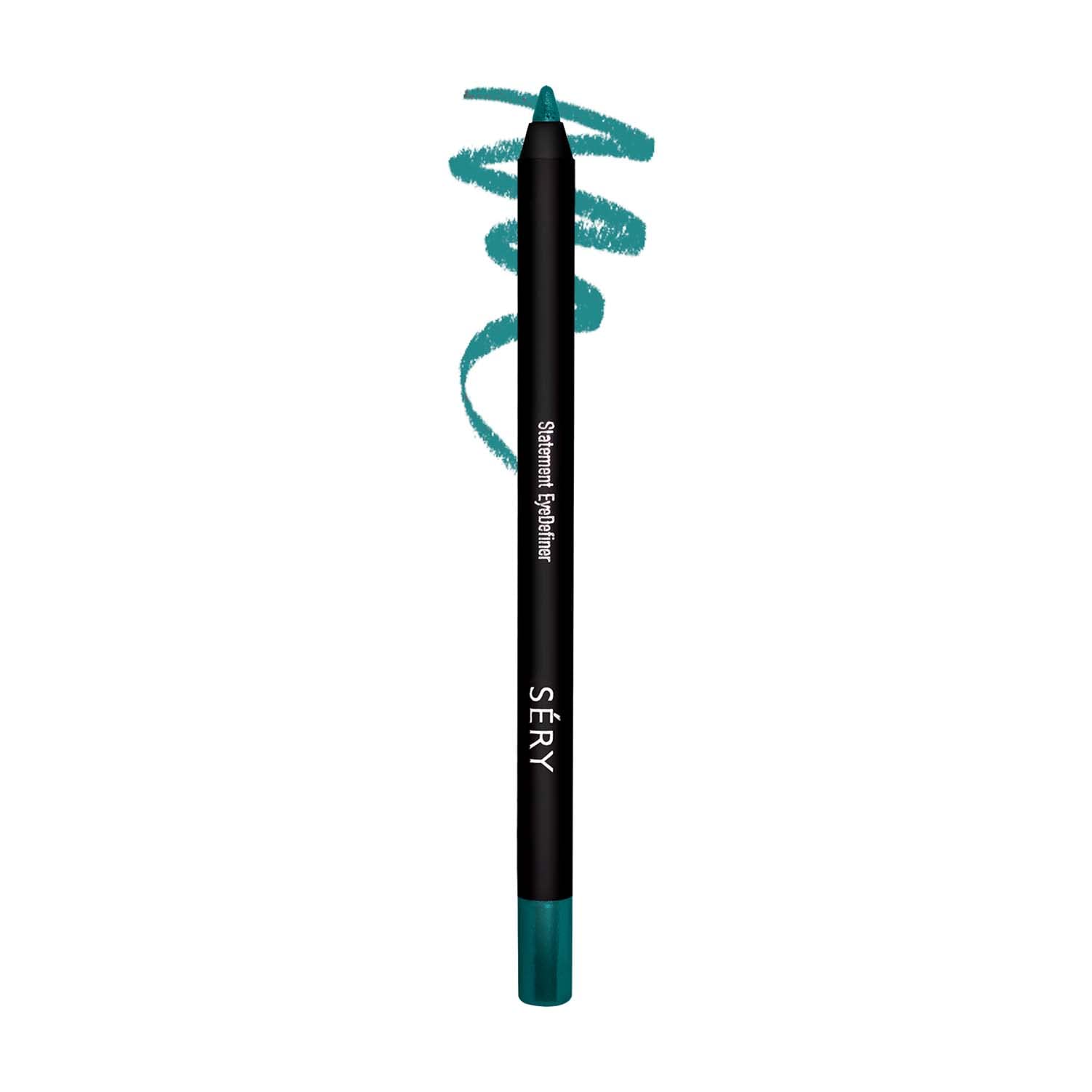 SÉRY Statement Eye Pencil 24 Hours Stay Gel Finish Eyeliner, Aqua Grace, Shimmery Finish