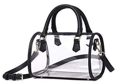 AMAZON - MOETYANG Womens Transparent Clutch Clear Purse Crossbody Shoulder with Removable Shoulder Strap Stadium Approved Bags