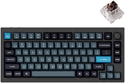 Keychron Q1 Pro Wireless Custom Mechanical Keyboard, QMK/VIA Prog...