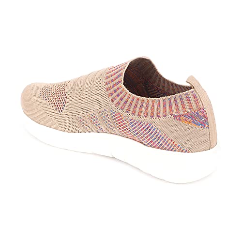 Image of Marc Loire Women's Lightweight Athleisure Knitted Active Wear Slip-On Sneaker Shoes for Sports, Athletics and Walking