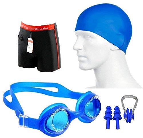 Baby & Sons Swimming Kit for Kids, Adults, Mens with Goggles and Cap (30 Waist)-picture-13