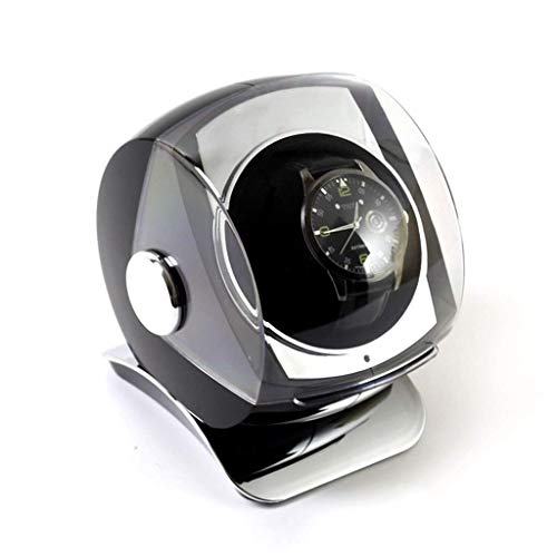 Caja bobinadora para relojes automáticos con motor silencioso y soporte giratorio