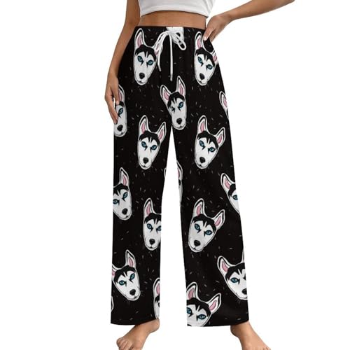 Pantalon de nuit husky femme parfait pour vos soirées cocooning à la maison