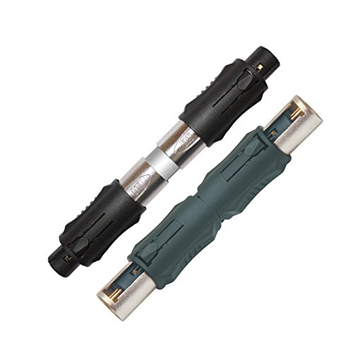 Image of MX XLR 3‑Pin Mic Adapter - Male & Female 2‑in‑1 Gender Changer - Durable Metal Construction, Balanced Audio Connector for Microphone /Mixer /Speaker
