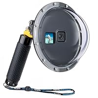 ゴープロドームポート Amazon | YALLSAME 防水ドームポート GoPro Hero 13 12 11 10 9用