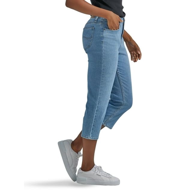 Lee® Women's Denim Capri (Bursting Brights- 22 M)3