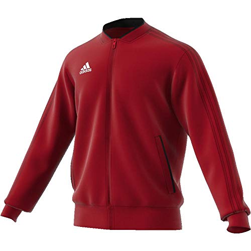 adidas Con18 PES Jkt Chaqueta de Deporte, Hombre, Rojo/Negro/Blanco (Rojo), M