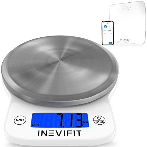 INEVIFIT Bundle Balanza Baño y Cocina Digital miniatura 1