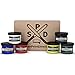Ecotex Primary Ink Color KIT - Plastisol Ink for Screen Printing 6 Colors - 8 Oz Bottles
